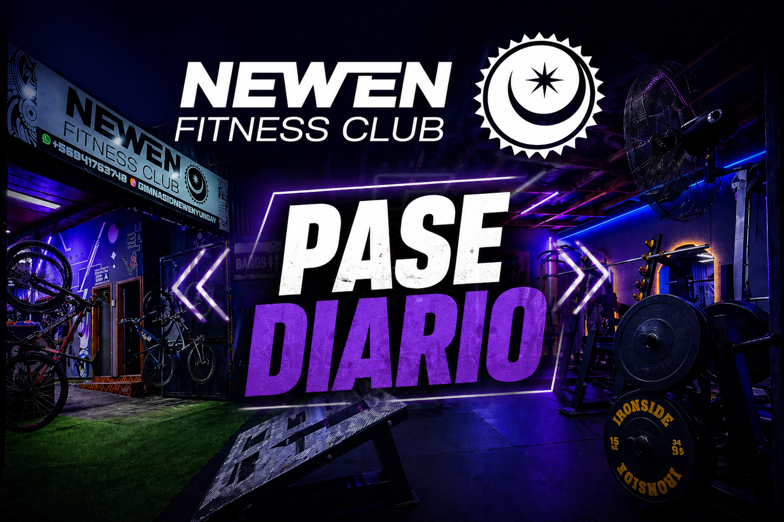 NEWEN Fitness Club · Pase Diario